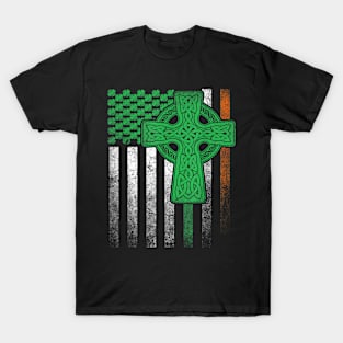 Irish American Flag Ireland Flag ST PATRICKS DAY T-Shirt